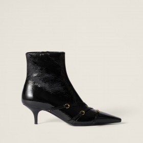 Miu Miu Naplak Booties Black