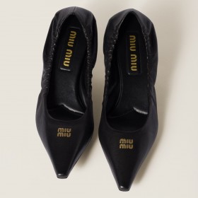 Miu Miu Nappa Leather Pumps Black